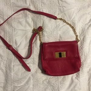 Club Monaco Leather Cross Body